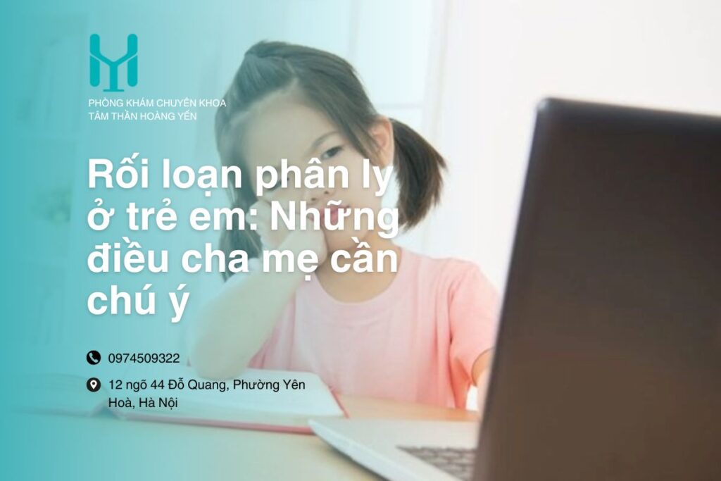 Rối loạn phân ly ở trẻ em